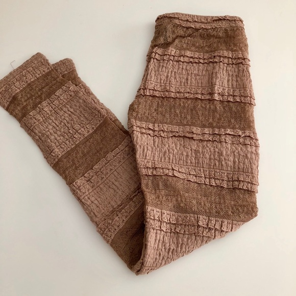 Brown crackle leggings - Picture 8 of 8